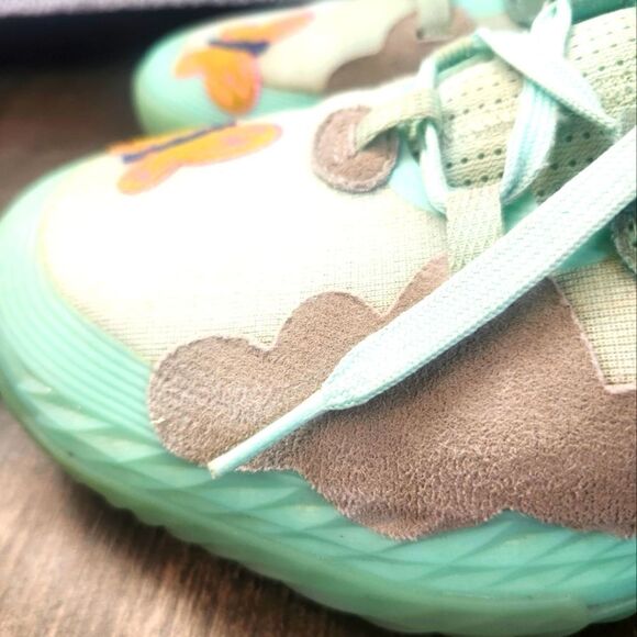 RARE! Adidas Harden "Vol. 5 Futurenatural" Clear Mint Men’s Sz 9/42.5 APE 779001 - Picture 3 of 12